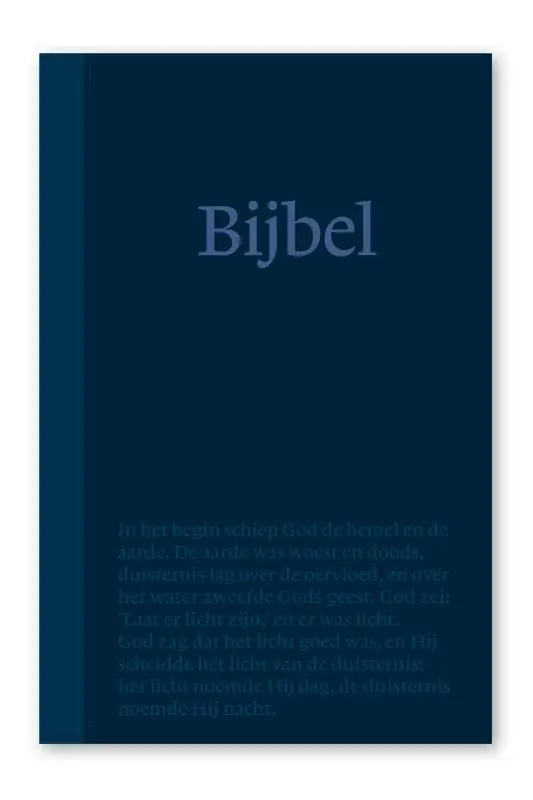 Bijbel deluxe standaard met duimgrepen
