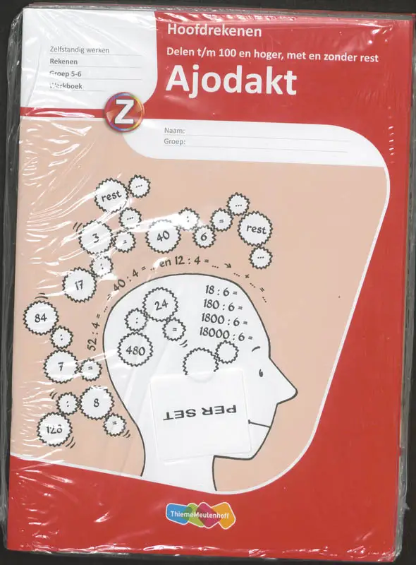gr 5-6 / Ajodakt Hoofdrekenen Delen t/m 100 en hoger 5ex / Werkboek
