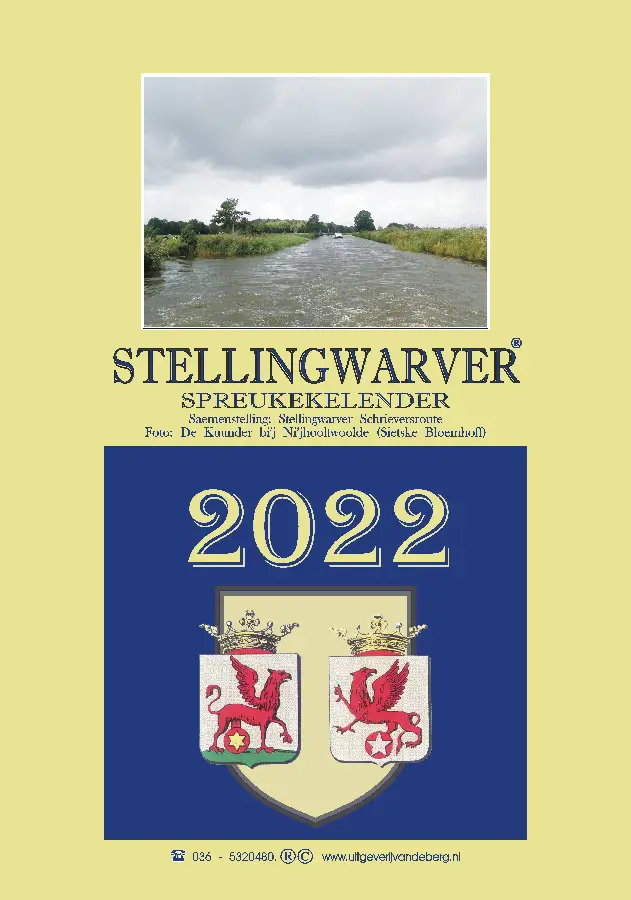 Stellingwarver spreukekelender 2022