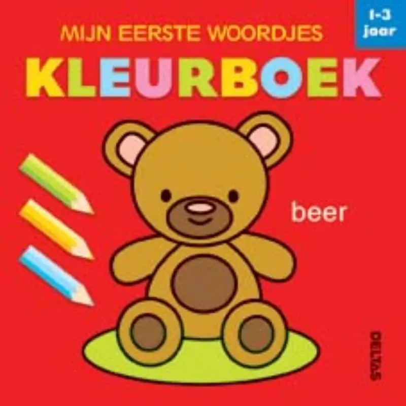Mijn eerste woordjes kleurboek / 1-3 jaar