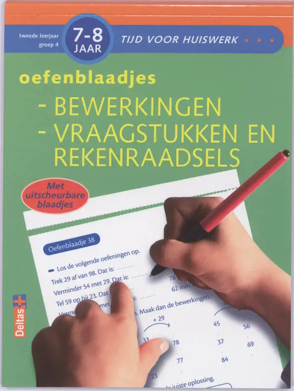 Oefenblaadjes bewerkingen vraagstukken en rekenraadsels / Gr 4 7-8 jaar
