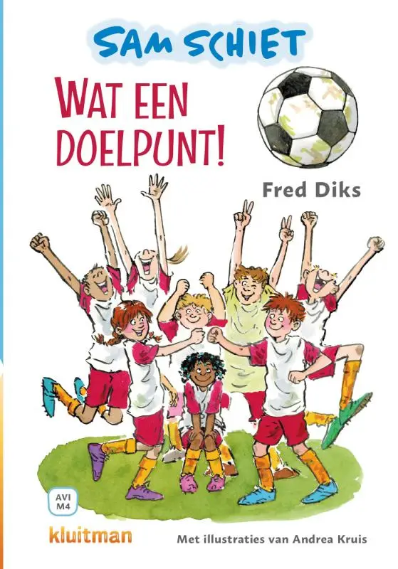 Sam schiet. Wat een doelpunt!