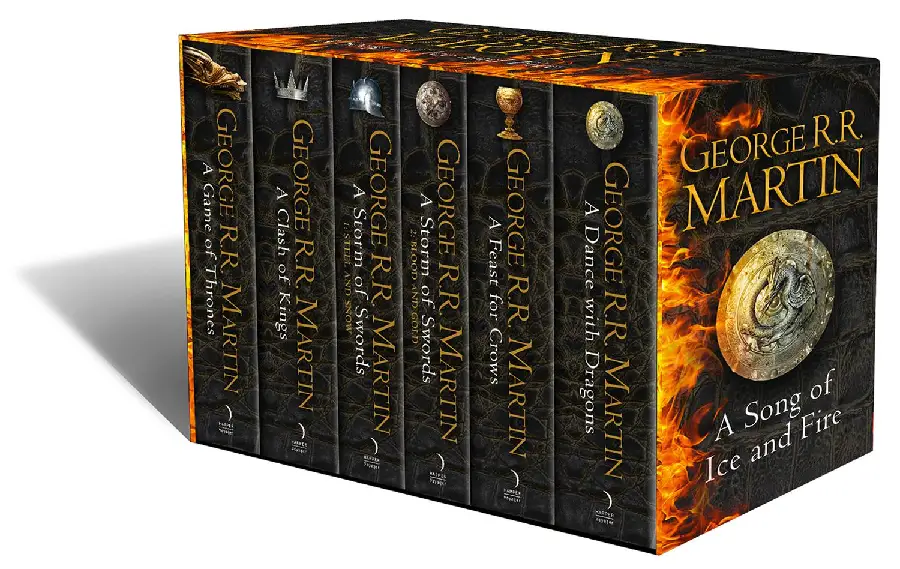 Song Of Ice & Fire  A-format 6 Volume Box Set