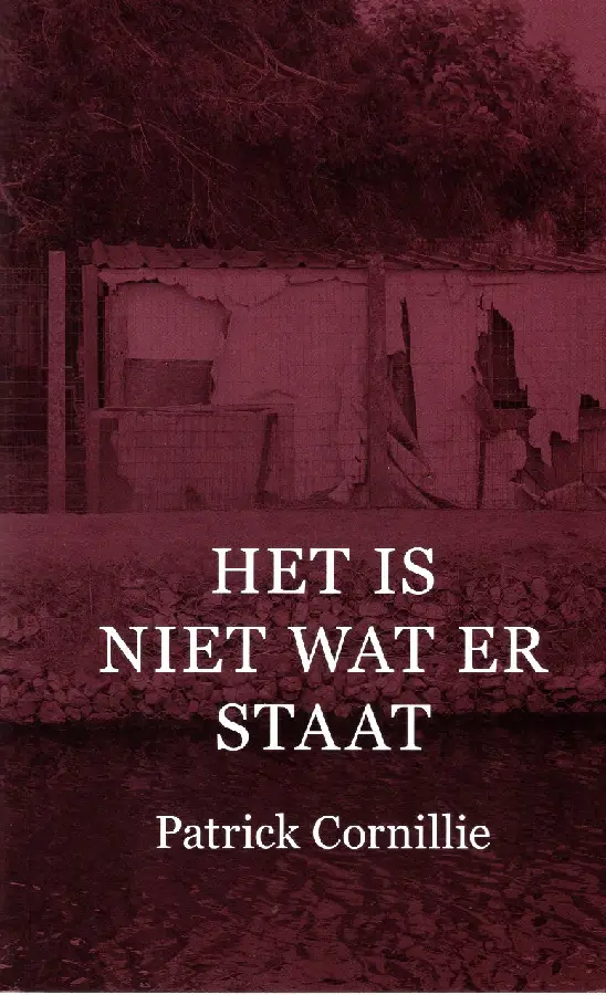 Het is niet wat er staat